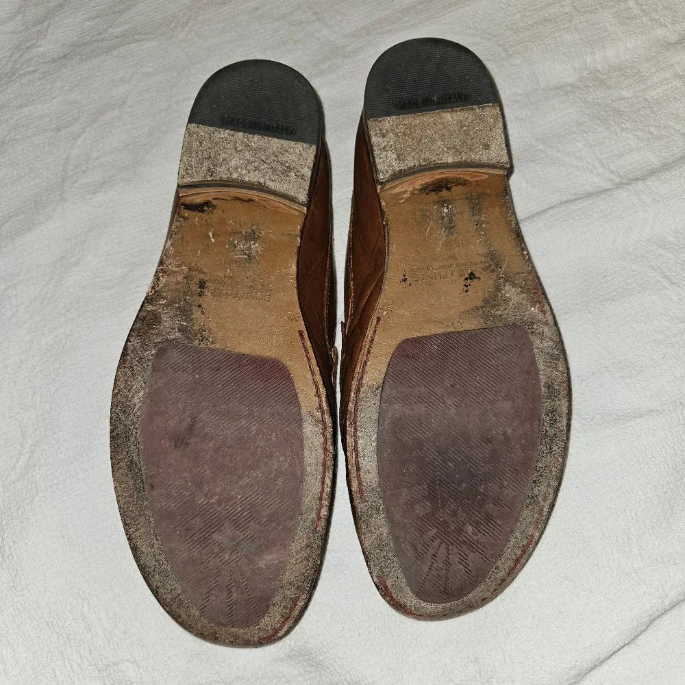 Donald J Pliner Shoes Men's Loafers Nicola Size 10 Italian Leather Office Dress